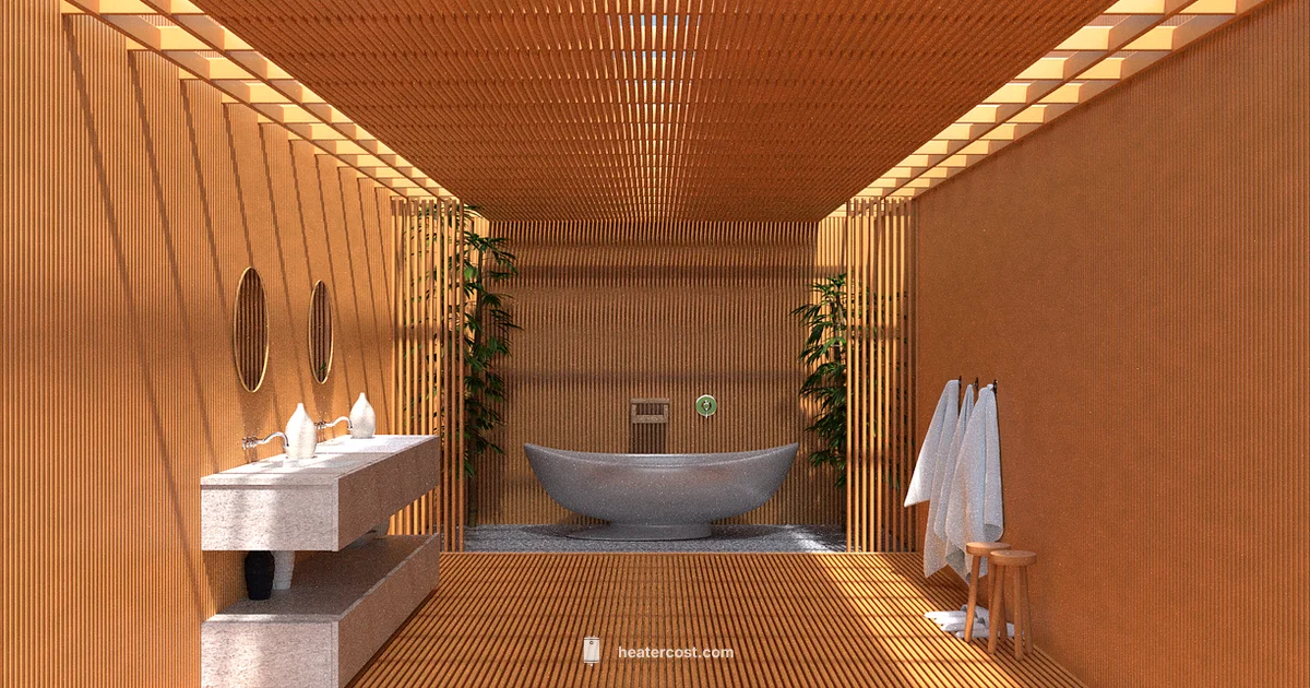 Cozy Bathroom Heat - Heater Cost