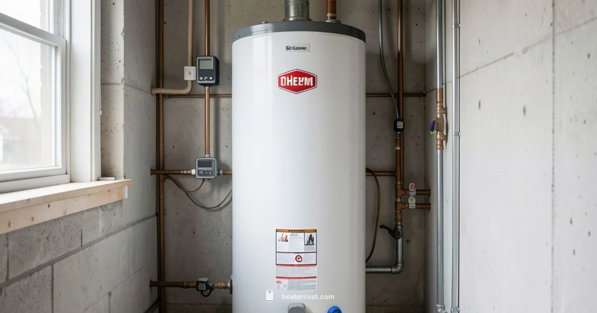 Rheem 50 Gallon Electric Heater - Heater Cost