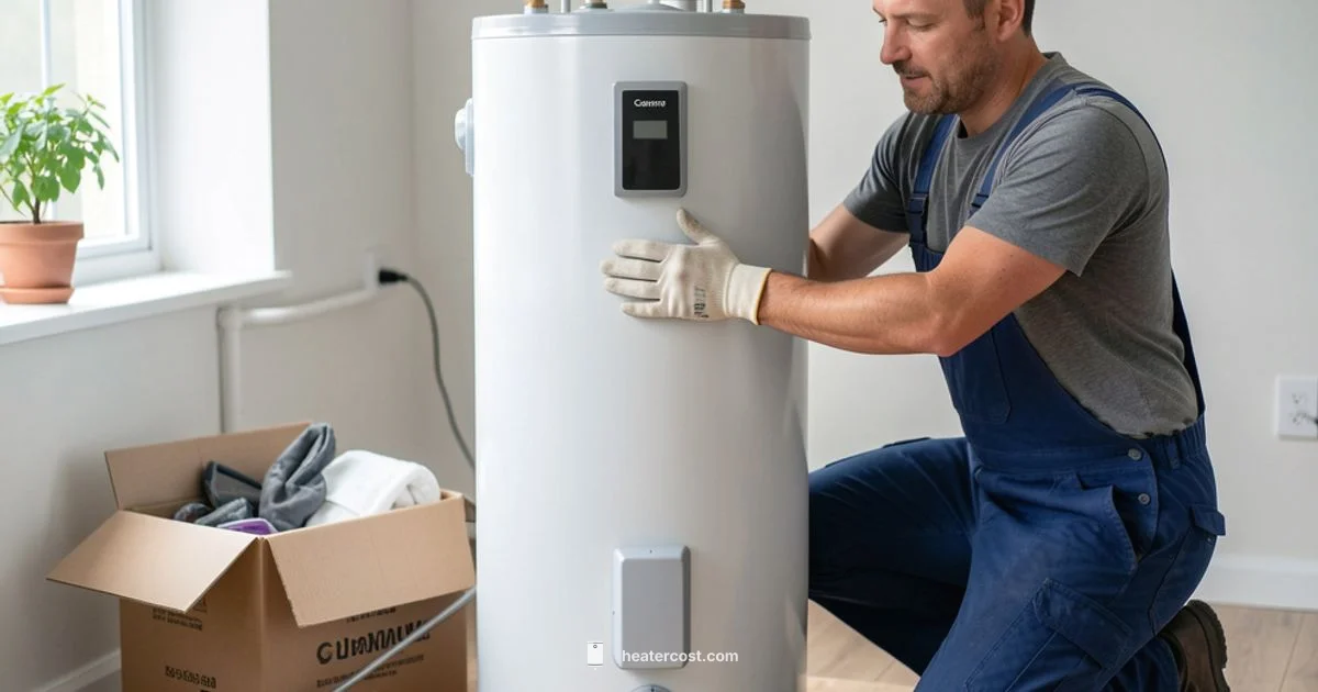 Water Heater Move Guide - Heater Cost