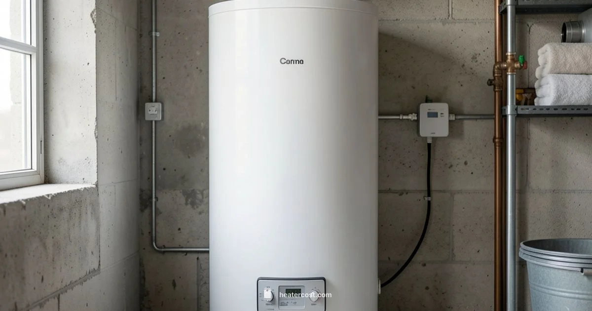 Water Heater Connections - Heater Cost