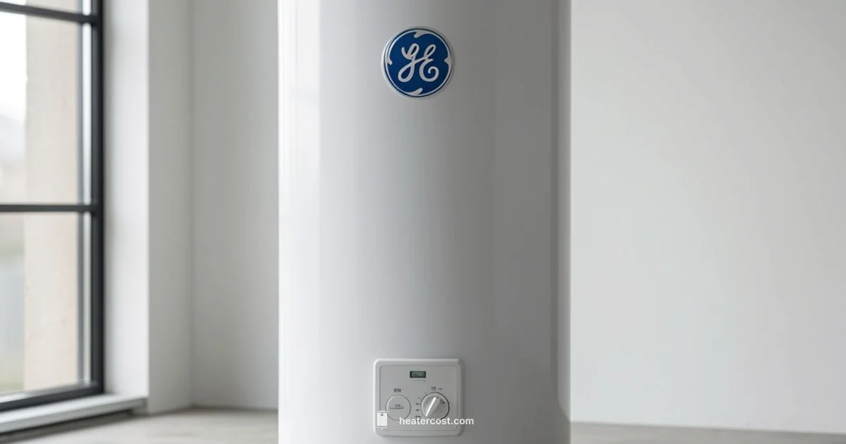 GE Water Heaters - Heater Cost