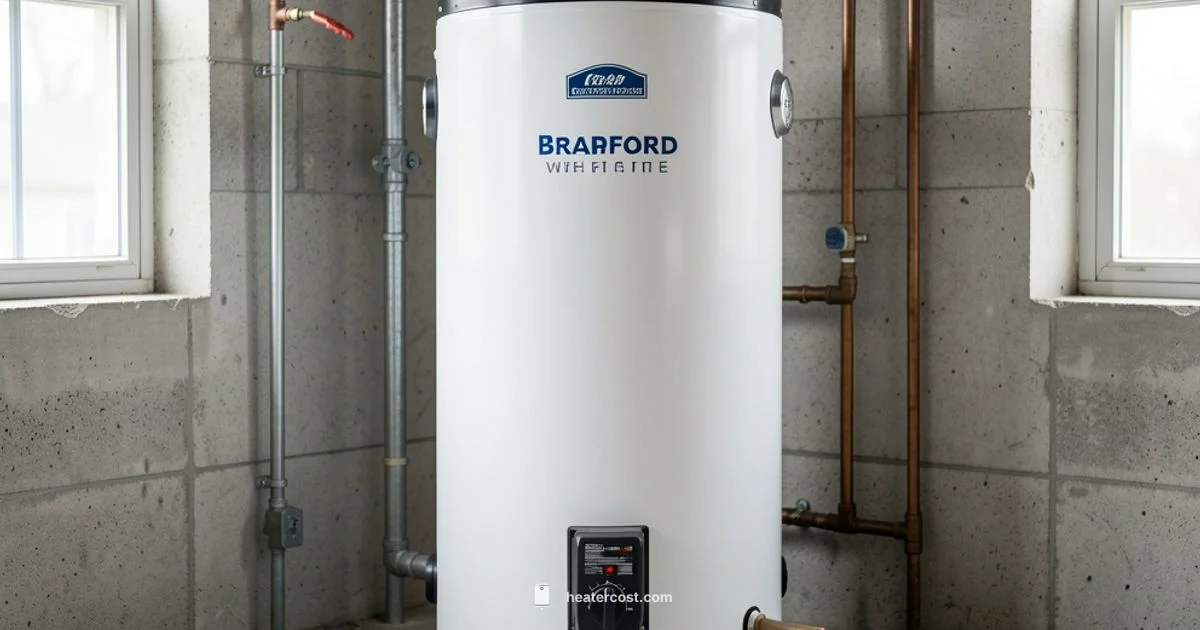 Bradford White 50 Gal - Heater Cost