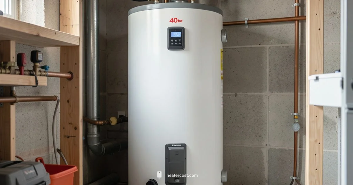 40-Gallon Electric Heater - Heater Cost