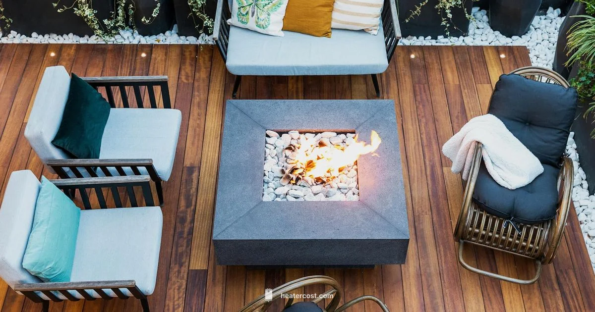 Cozy Outdoor Heat - Heater Cost