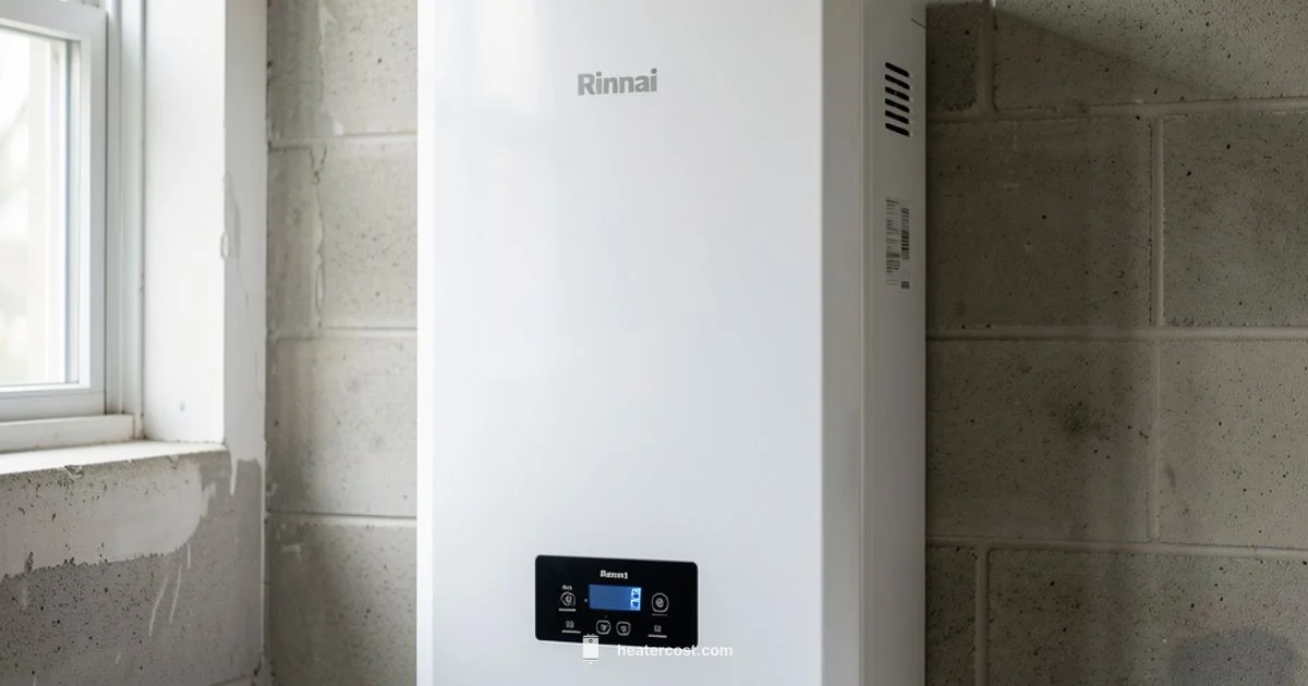 Rinnai On-Demand - Heater Cost
