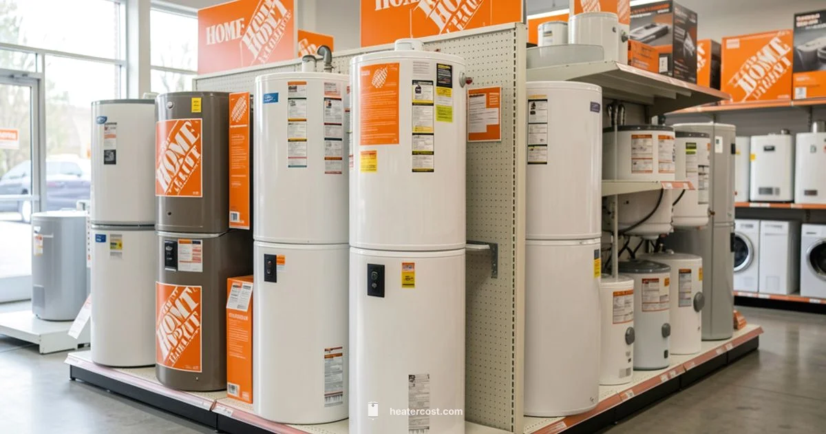 Home Depot Water Heaters - Heater Cost