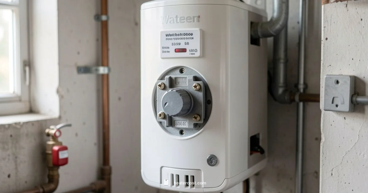 Water Heater Thermostat Guide - Heater Cost