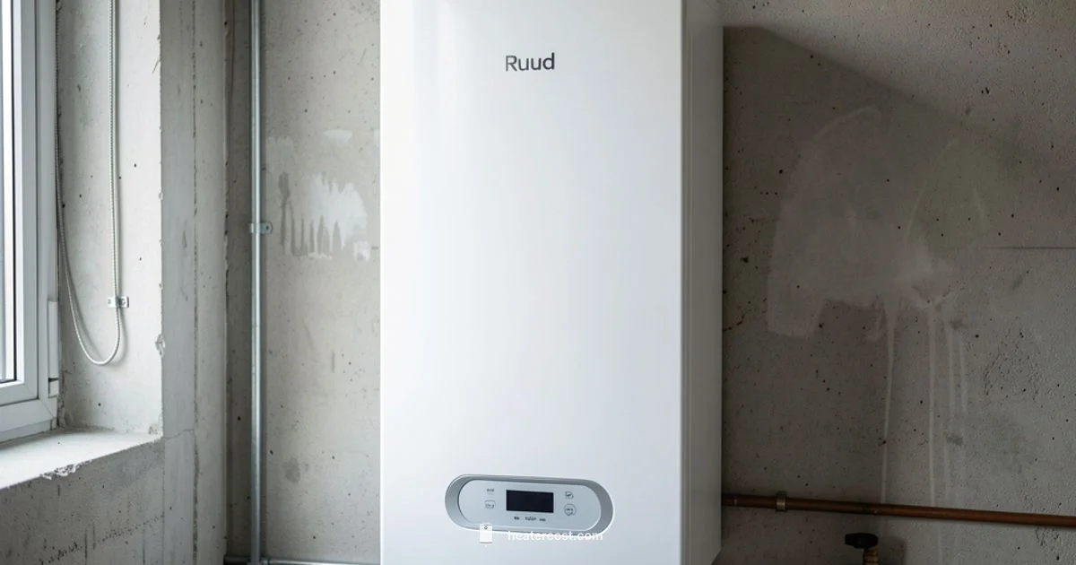 Ruud Water Heater Guide - Heater Cost