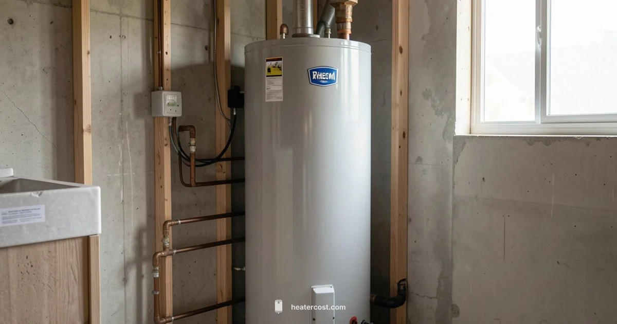 Rheem Water Heaters - Heater Cost