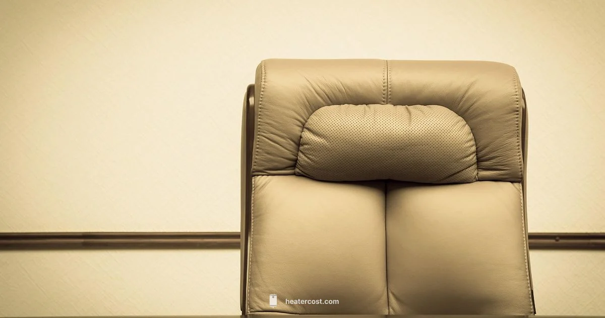 Heated Office Chair Guide - Heater Cost