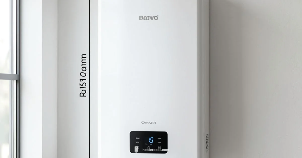 Tankless Size - Heater Cost