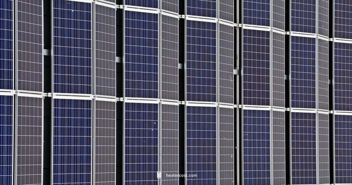 Solar Water Heating - Heater Cost