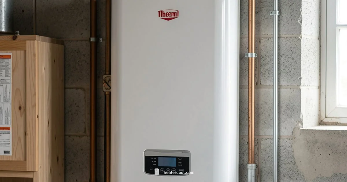 Rheem Tankless Pros - Heater Cost