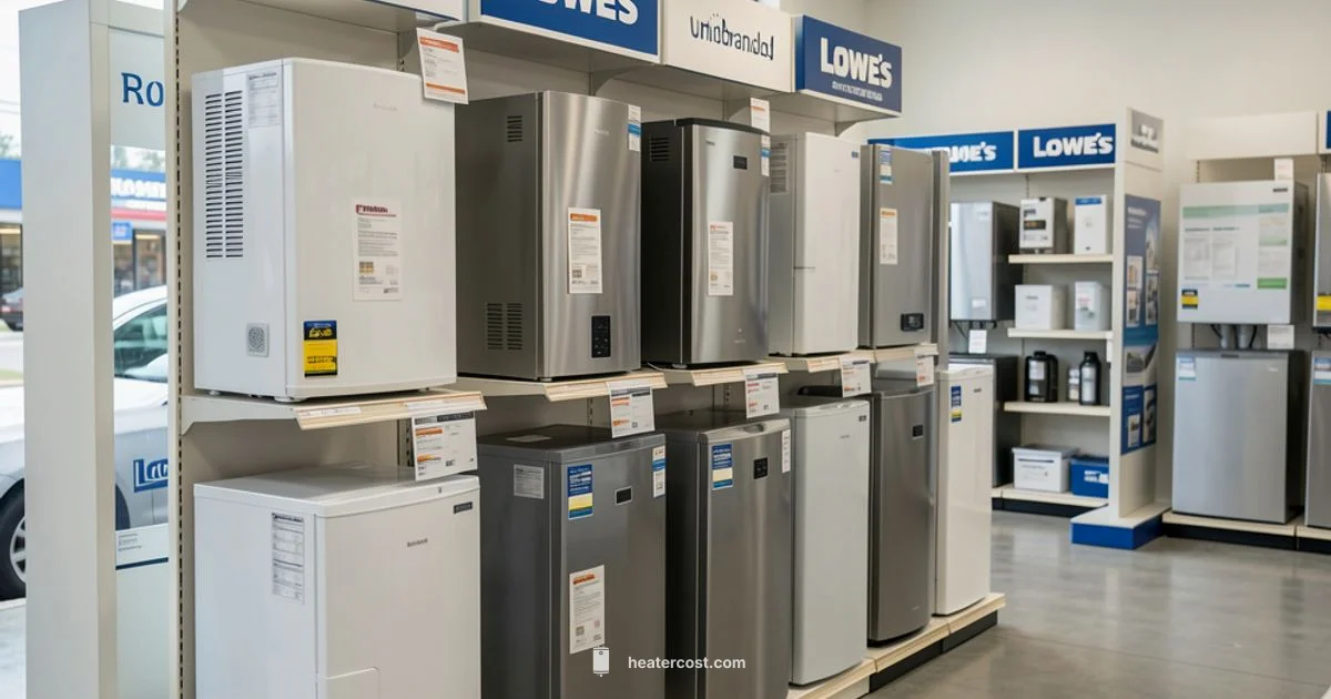 Lowe's Tankless Options - Heater Cost