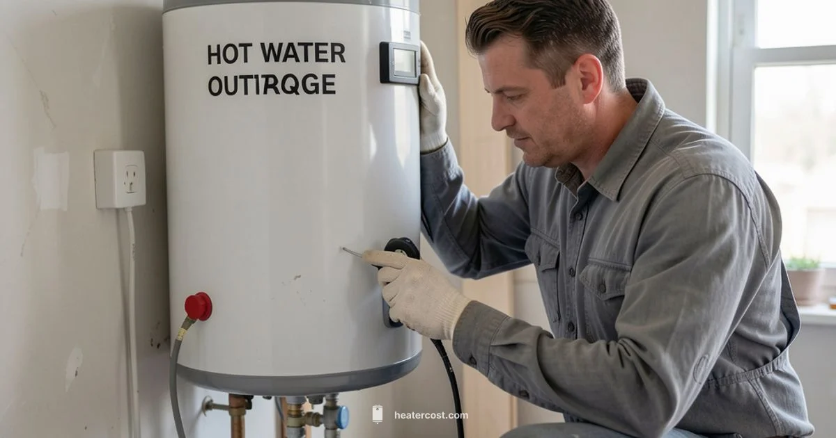 Hot Water Outage - Heater Cost