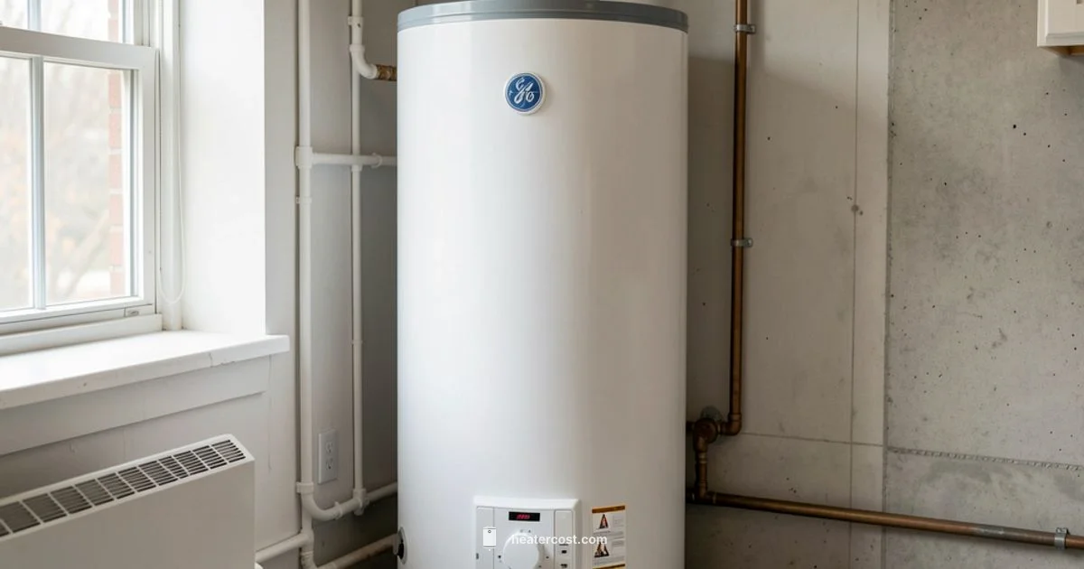 GE Water Heaters Guide - Heater Cost