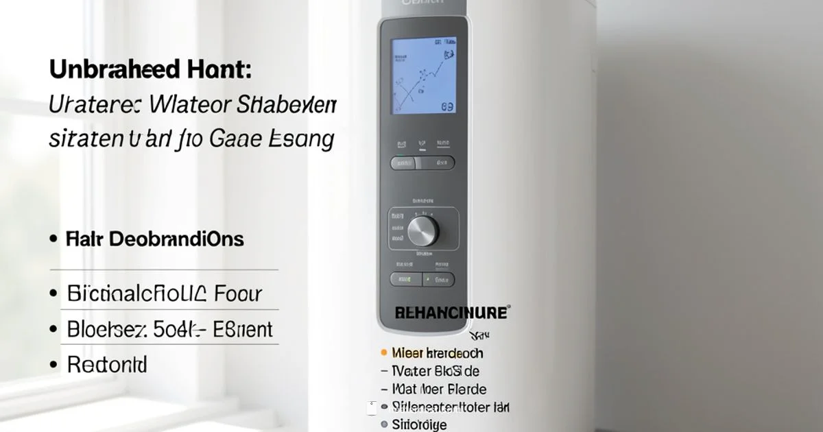 Water Heater Sizing Guide - Heater Cost
