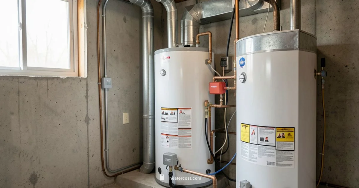 Water Heater Install - Heater Cost