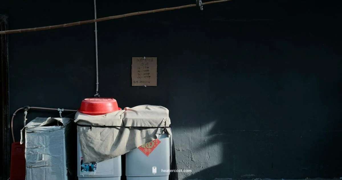 Tank Water Heater - Heater Cost