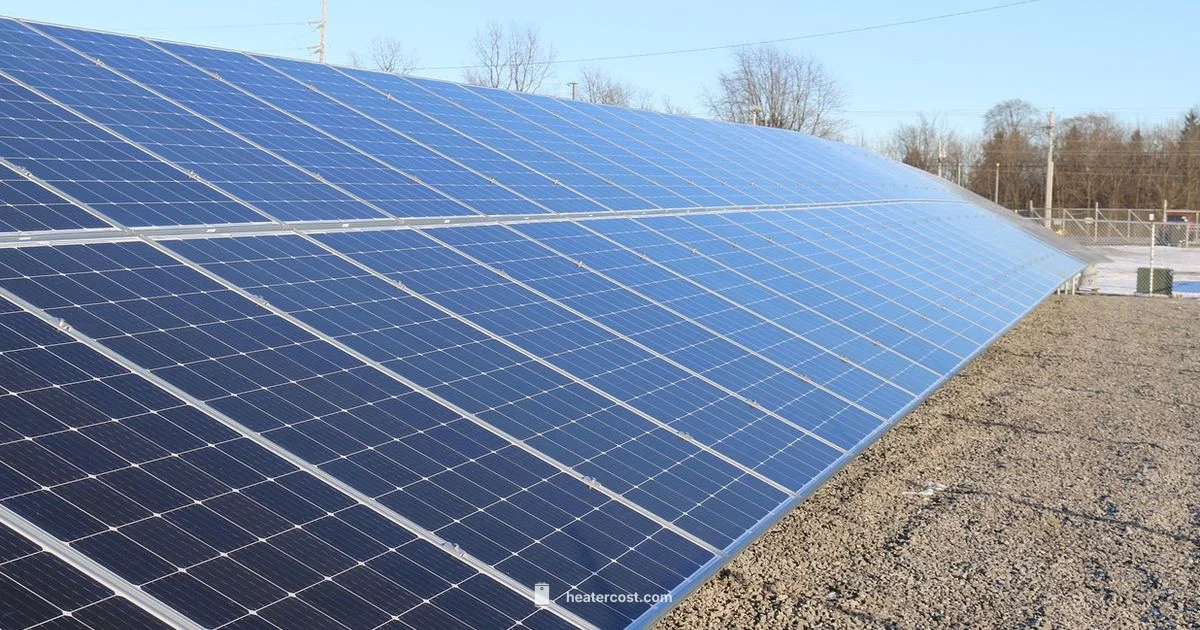 House Solar Heating - Heater Cost