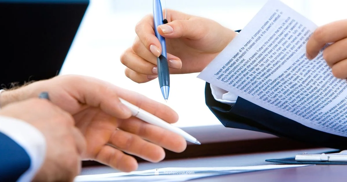 Spanish Offer Letter - Heater Cost