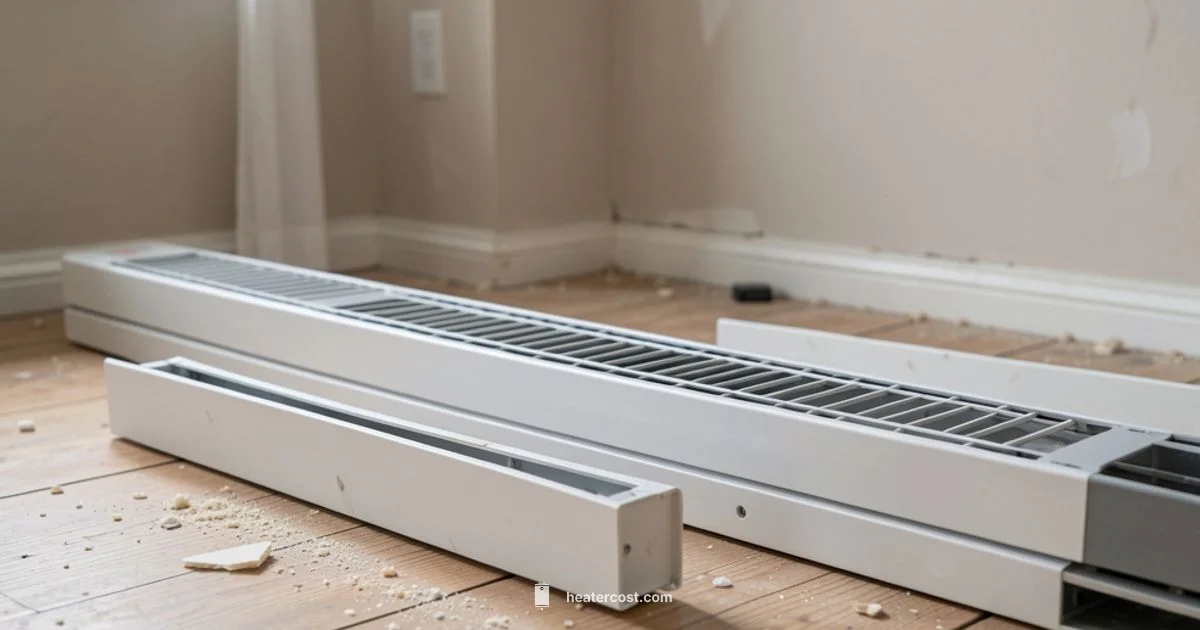 Baseboard Heater Removal Baseboard Heater Removal - Heater Cost