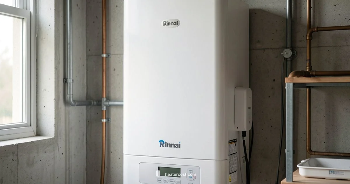 Rinnai Repair Guide - Heater Cost